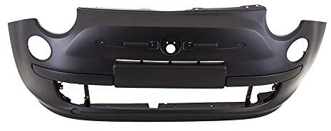 TVP Trade Vehicle Parts.co.uk Compatible With Front Bumper Primed Without Mouldings 500 & 500C 2007-2015