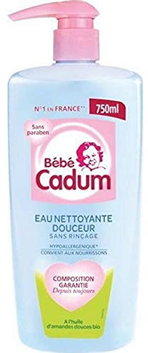 Cadum Eau Nettoyante Douceur 750ml (lot de 3)