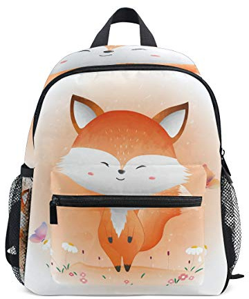 Sac à Dos pour Enfants Sac de bébé d'âge préscolaire Mignon bébé Renard pour Enfants garçons Filles