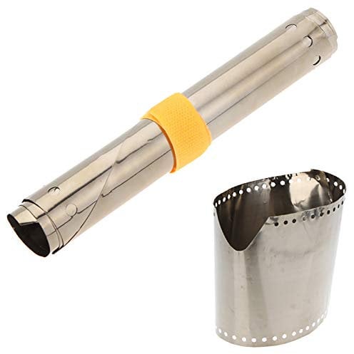 Pare-vent pour réchaud de camping en titane pur - 19 cm