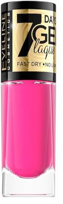 Eveline Cosmetics Gel Laque Gel-Nagellack - Nr. 48, Schnell Trocknender Langanhaltender Gellack-Effekt, LED/UV-freie Anwendung, Vegan-freundlich, 8ml
