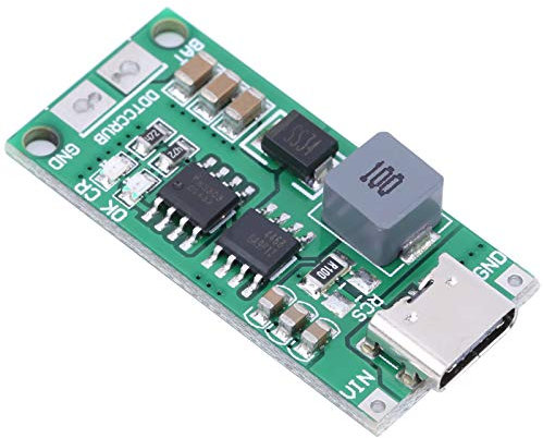 Walfront DDTCCRUB Module de Chargeur de Batterie Carte de Chargeur de Batterie Li-ION Step Up Boost Module de Chargeur de Batterie
