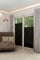 Khome Klemmfix-Plissee, Polyester, Schwarz, 60 x 130 cm