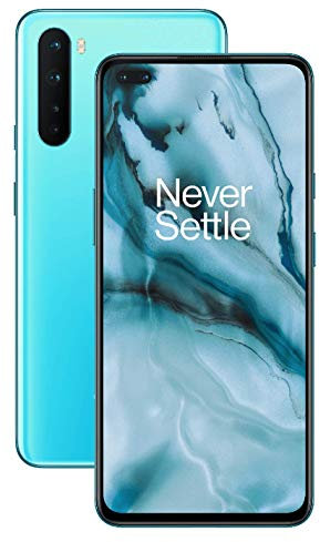 OnePlus Nord 16,4 cm (6.44) 8 Go 128 Go Double SIM 5G USB Type-C Bleu Oxygen OS 4115 mAh Nord, 16,4 cm (6.44), 8 Go, 128 Go, 48 MP, Oxygen OS, Bleu (Reconditionné)