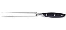 METRO Professional Tenedor de trinchar con Mango ergonómico, Acero Inoxidable, 180 mm, para Carne