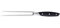 METRO Professional Tenedor de trinchar con Mango ergonómico, Acero Inoxidable, 180 mm, para Carne