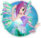 Winx Standard für Dekorationen und Kuchen (Modell 10)