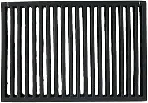 Lunaway - Griglia in ghisa per raccolta cenere e barbecue | Dimensioni 45 x 30 cm Spessore 2 cm | Ottimizza tiraggio camino e stufa | Resistente alte temperature