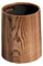 rockible Papelera de grano de madera, contenedor de basura, papelera, cesta de papel higiénico para dormitorio y baño, 8L