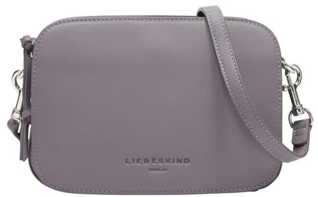 LIEBESKIND Berlin Umhängetasche „Luka“ – Cross-Body Bag aus Leder mit verstellbaren Schulterriemen – kleine Schultertasche, Fächer mit Reißverschluss – Shoulder Bag