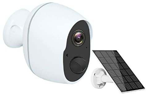 Tumuued 3MP 9000MAh Battery WiFi Surveillance Camera Tuya Smart Home Outdoor Security Protection Wireless CCTV Camera(B)