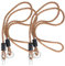 Naseom Corde Balancoire, 2pcs 1.8M Cordes Extension pour Balançoire, Sangles de Cordes d'arbre d'Oscillation de Hamac avec Un Mousqueton, Sangles de Suspension pour Camping, Aire de Jeux