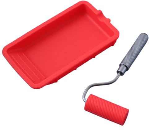 Wall Paint Roller Kit | Paint Roller Set | Complete Painting Kit | Roller and Tray Set, Extension Pole Paint Roller, Wall Painting Tools, Paint Roller with Extension