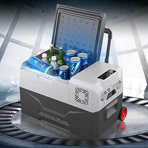 JvFbjLF 30/40/50L Refrigerator Car Refrigerator 12V Portable Mini Fridge Compressor Camping Portable(30l)