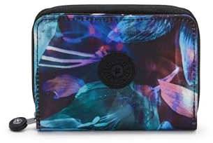Kipling Money Love Printed Small Wallet, Spectral Orchid, One Size