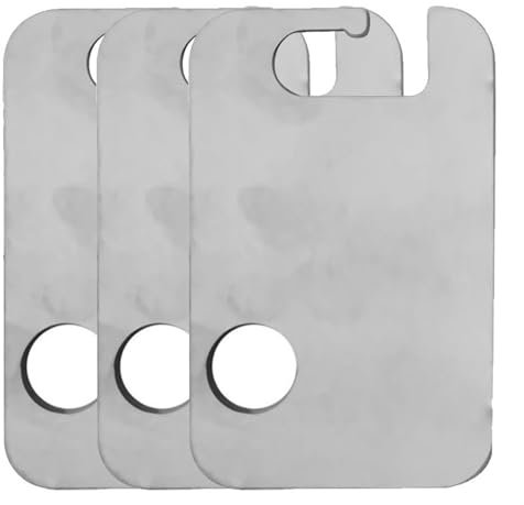 Cjgssdioh [Replacement] Reparatur-Unterlegscheibe for das vordere untere Türscharnier for VW, A4, Skoda, Seat, Ibiza, Touareg, Golf, Passat. Ausrichtunterlage for durchhängende Autotüren