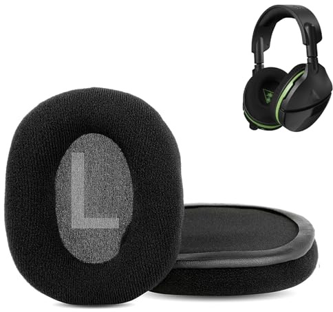 Velour Earpads Replacement for Turtle Beach Stealth 600 700 Xbox PS4 Headsets Ear Cushions