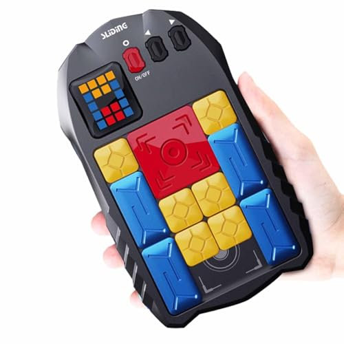 Super Slide Puzzles Denkspiele, mit über 500 Levels, elektronisches Handheld-Spiel, Herausforderungen, Denksportaufgaben, pädagogisches Denken, STEM-Spielzeug, Geschenk für Kinder, Jugendliche