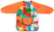 GSrenyu Kids Painting Apron, Waterproof Child Art Smock with Pocket, Long Sleeve Children's Art Apron for Painting,Cooking,Eating,Arts Children Ages 3-8（Orange）