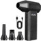 EUKI Compressed Air Duster, 130000RPM Air Blower for PC Cleaning, 3-Speed Cordless Electric Blower, Rechargeable Blaster for Laptop,Computers,Keyboard