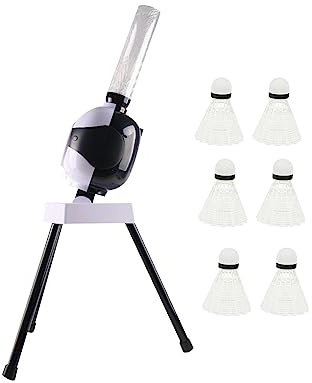 Gralara Badminton Wurfmaschine für Kinder, Automatischer Ballwerfer für Training