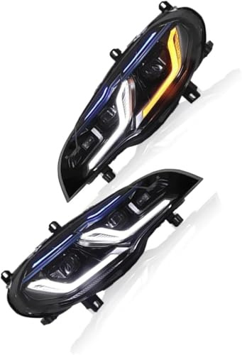 Scheinwerfer Für BMW X5 E70 2007-2013 Doppellinsen-Projektor-Autoscheinwerfer Sequentieller Blinker für Signal