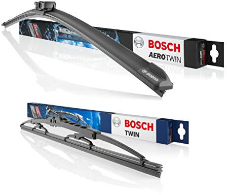 Original Bosch Aerotwin Retro Scheibenwischer Wischblätter Set Vorne + Hinten Komplettsatz