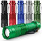 MODOAO 6er Pack LED Mini Taschenlampen 7W 300LM SK-68 3 Modi Einstellbarer Fokus Zoombare Q5 LED taktische Taschenlampe für Camping-Wandernotfälle (Sechs-Farben-Pack)