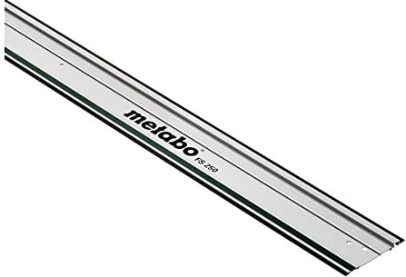 Metabo Führungsschiene FS 250 (gerade, sichere Führung, Schiene mit rutschfesten Halt, mit Bohrung zur Fixierung, hängende Aufbewahrung) 629013000