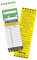 Scafftag by Brady Laddertag Status Insert Pack – 10 Safety Inserts for Ladder Inspection and Safety Compliance – Ladder Inspection Labels for Ladder Safety System