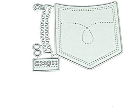 WuLi77 Tasche Stanzschablone Die Stanzen Zum Basteln Von Karten, Prägeschablone Für Scrapbooking, DIY Album, Papier, Karten, Kunst, Dekoration