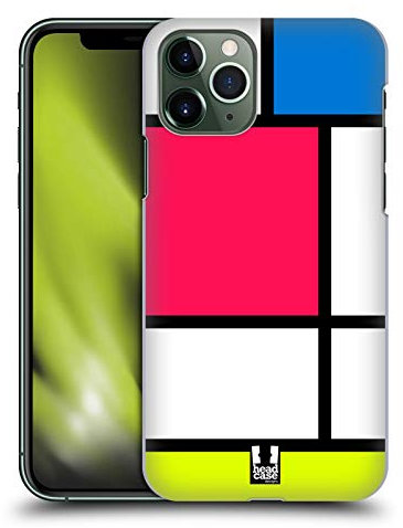 Head Case Designs Neon Hued Tiles Hard Back Case Compatible With Apple iPhone 11 Pro