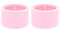 Shiwaki 2 Stück Make-up Schwamm Mixer Halter Reise Tragetasche Schwamm Trocknungsregal St?nder Halter Ei Puderquaste Trocknungsregal Niedlich (Pink)