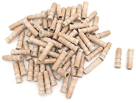 NUISIPRO - Cheville Injecteurs bois - Anti Vrillettes, Anti Capricornes - Couleur Beige - Lot de 500