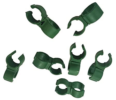 11 mm Rankhilfe für Pflanzen, Rankhilfe, Rattan, Stent, Zubehör, Pflanzen-Stecker-Clip für Garten, Obstgarten, Tomatenkäfig 100Stück
