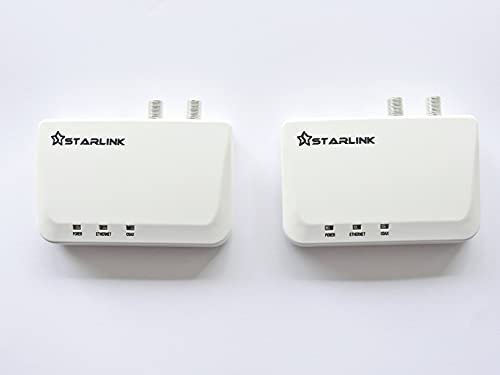 MoCA 2.5 Ethernet Adapter, Full-Duplex Gigabit Ethernet, Pack de 2 (MN2525)