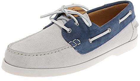 FB Fashion Boots Damen Schuhe Capri Waka Blanco Iris Lederschuhe Bootschuhe Weiss Blau 41