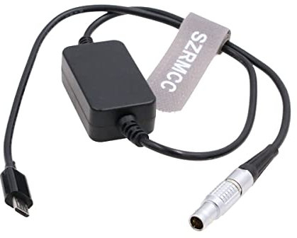 SZRMCC Nucleus Nano Follow Focus Motor o Volantino Micro USB 5V Regolato a AUX 2 Pin Cavo di Alimentazione per ARRI Alexa RED Z CAM E2 Flagship Camera