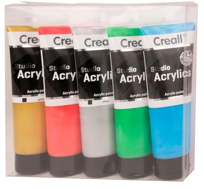 CREALL Studio Acrylics Metallics Assortment