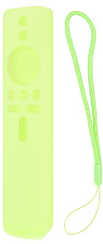 Funda Protectora de Silicona para el Hogar para Xiaomi TV Stick 4K Cubierta de Control Remoto Lavable Accesorios de Televisión con Correa de Mano(4#)