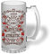 BEE INGENIOUS Jarra cerveza personalizada Maestro cervecero y del ATHLETIC de cristal esmerilado con nombre y año personalizados Regalos para hombres. Regalos para padres, hermanos. (Maestro Athletic)