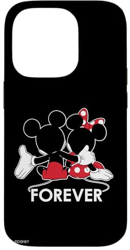 Disney Mickey and Minnie Mouse Silhouettes Forever Case for iPhone 14 Pro
