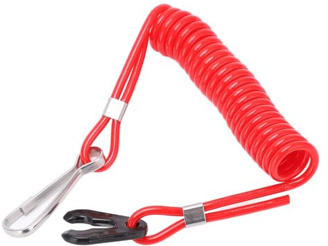 Cordino con Chiave per Interruttore di Spegnimento del Motore Della Barca, Arresto di Emergenza del Motore per L'arresto di Emergenza del Motore