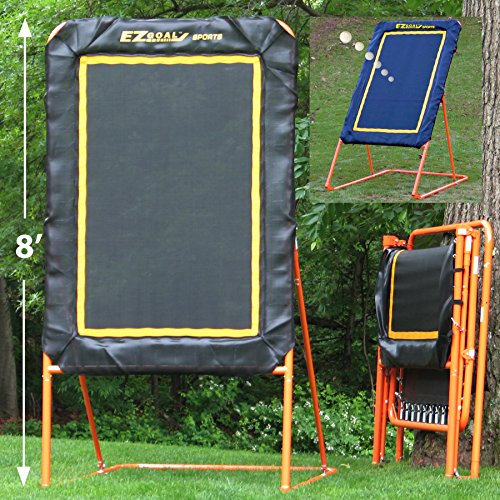 EZ-Goal Professioneller faltbarer Lacrosse-Rückpraller, 2,4 m