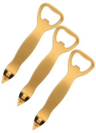 Gold Flaschenöffner aus Kleiner Stück 304 3, Edelstahl