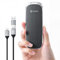 PHIXERO P10PRO SSD portable de 1 To, interface de type C, jusqu'à 1050 Gbit/s, SSD mSTAT intégré pour un transfert de données ultra rapide, noir
