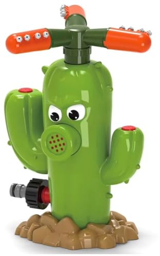 Fegtrtyoa Cactus Cartoon Sprinkler forChildren Outdoor Water Atomizer Toy Yard Water Toy A