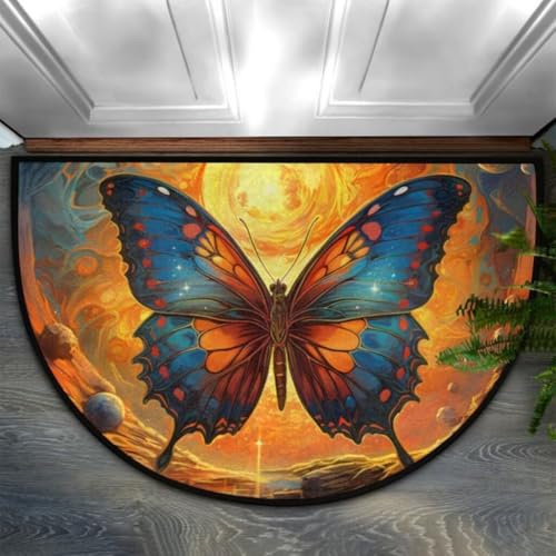 RUGMRZ Tappeto Interno Tappeti Esoterici Cuscinetto Soggiorno Anti-Scivolante Può Essere Personalizzato Decorazioni Moderno Giallo Corridoio Lungo Per Cameretta Bimba Camera Da Letto Salotto Lavabile