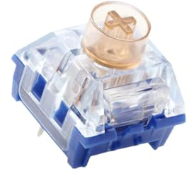 cMaARGctz Silent Tactile and Linear Mechanical Keyboard Switches with Pre-Lubrication for Hot-Swappable Keyboards(whale landing)