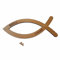 4youDesign Holz Deko-Aufsteller Fisch zur Konfirmation/Firmung/Kommunion - personalisiert mit Namen und Datum - Geschenk-Idee